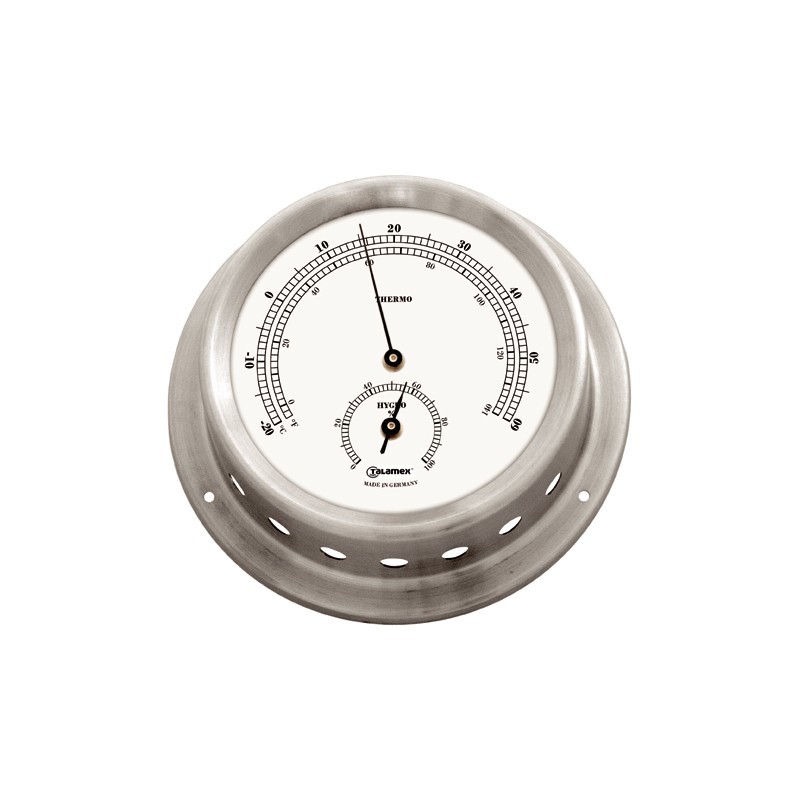 Talamex Thermo-hygrometer serie 125 RVS