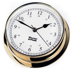 Endurance 125 quartz Clock Brass