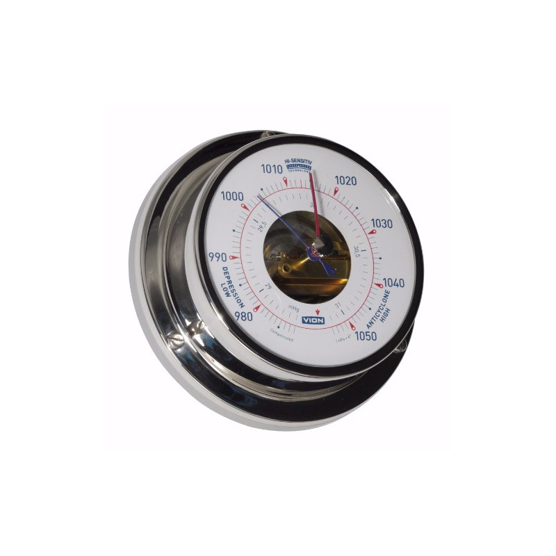 Vion 080 series nauwkeurige barometer RVS 95 mm A080B