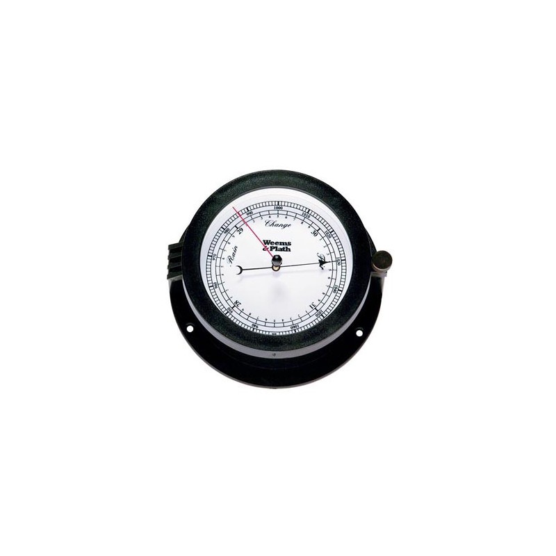 Weems and Plath Bluewater barometer zwart ø140mm 150700