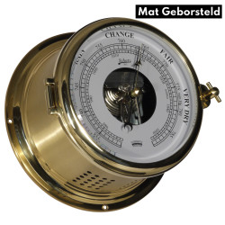 Schatz Royal barometer geborsteld messing ø180mm 481B