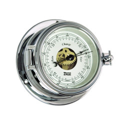 Weems and Plath Endurance II Open dial barometer chroom ø121mm 120733