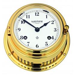 BREMEN II   brass Striking clock (Ship bells)